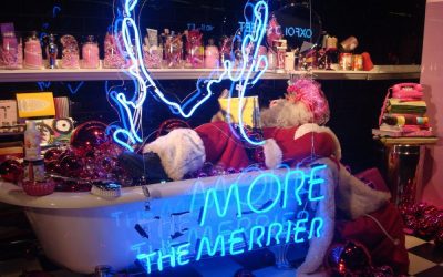 Neon em vitrines para o natal: siga a tendências das luzes para vender mais